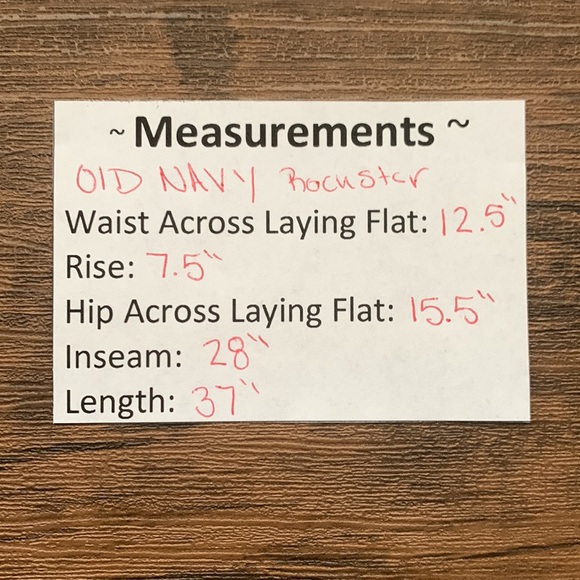 Old Navy Rockstar Jeans Size 0 - Picture 8 of 8